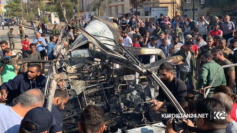 له‌ قامیشلۆ ئۆتۆمبێلێك ته‌قییه‌وه‌